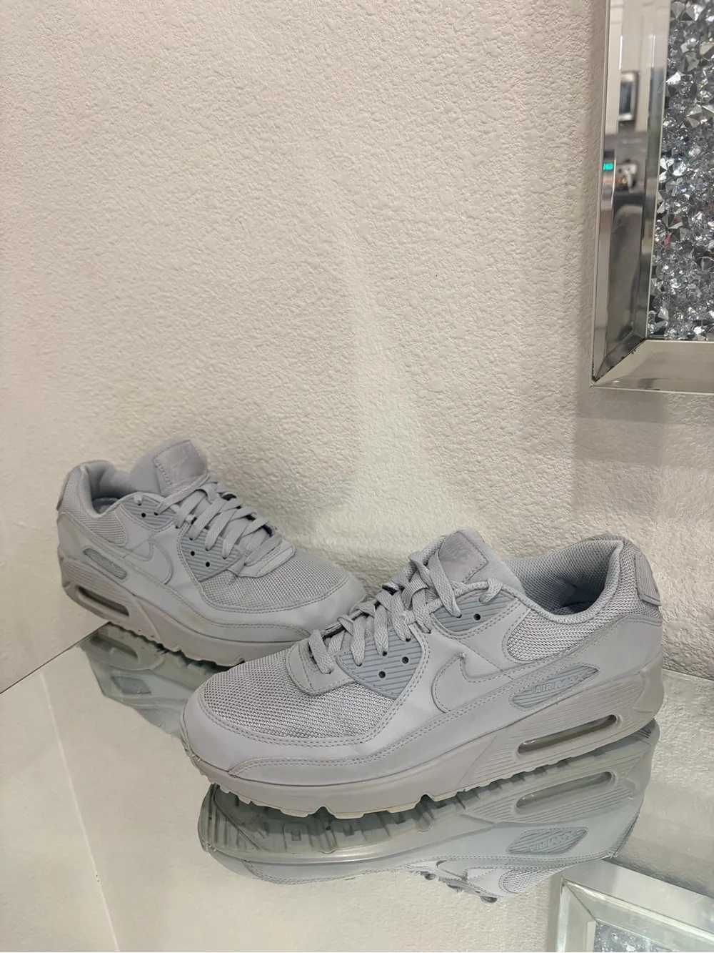 Nike Men's Air Max Sneakers in Light Grey